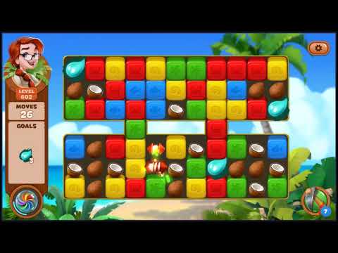 Lost Island Blast Adventure Level 602 - NO BOOSTERS 🏝️ | SKILLGAMING ✔️