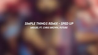 simple things remix: miguel ft. chris brown, future (sped up)