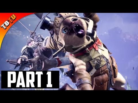 🚩 Monster Hunter World | Part 1 - Learning To Hunt! | Full Gameplay Walkthrough Part 1 [PS4 Pro]