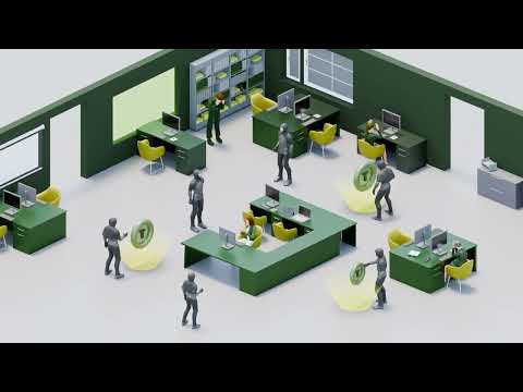 Business Email Compromise Prevention — Isometric animation for Email Security