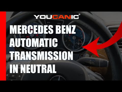 How to place Mercedes Benz automatic transmission in neutral