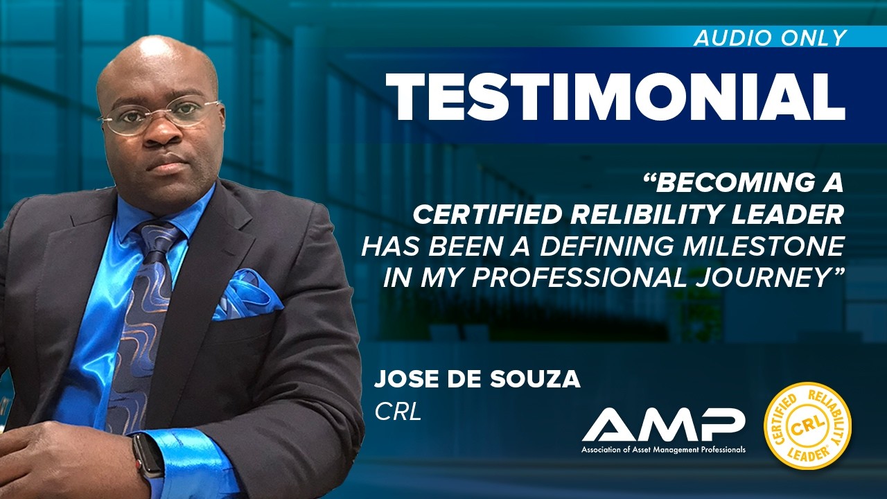 Becoming a CRL has been a defining milestone in my professional journey - Jose de Souza