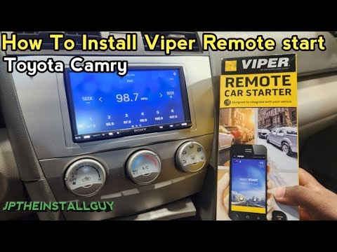 how to install a viper remote start on a toyota camry Viper DS4+