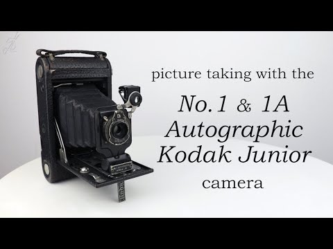 No. 1 & No. 1A Autographic Kodak Junior: How to use - Video manual