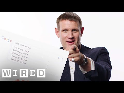 Matt Smith Answers The Web's Most Searched Questions | WIRED