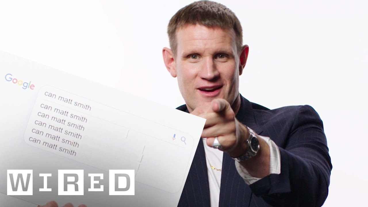Matt Smith Answers The Web's Most Searched Questions | WIRED