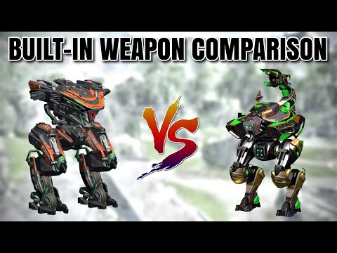 [WR] Orochi VS Scorpion - Built-In Weapon Comparison | War Robots Test Server