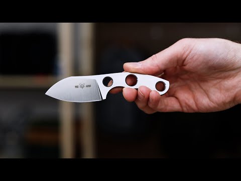 GiantMouse GMF1-FS Satin M390 EDC Fixed Blade Knife For Sale GiantMouse GMF1-FS Satin M390 EDC Fixed Blade Knife For Sale
