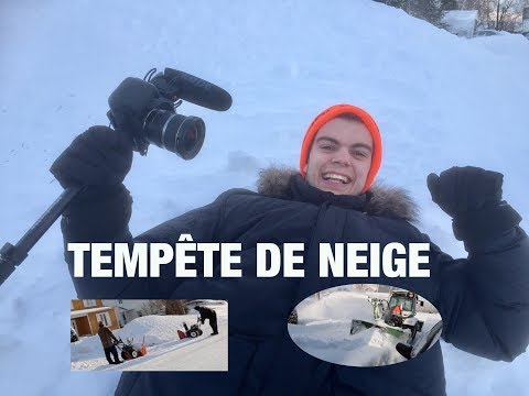 Tempête de neige: Les dessous