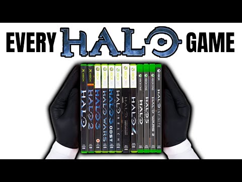 I Unboxed Every HALO Game EVER