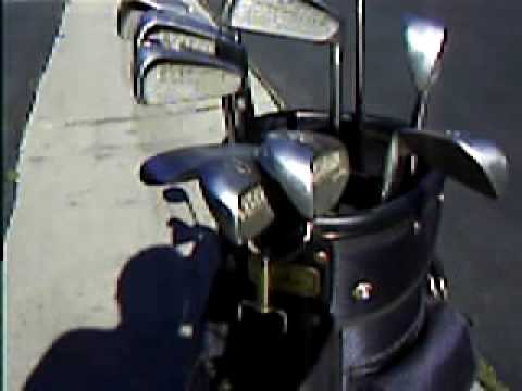 Spalding Executive Irons Medium Flex  3-Pw Driver & 3-Wood Putter & Bag Nice Clubs