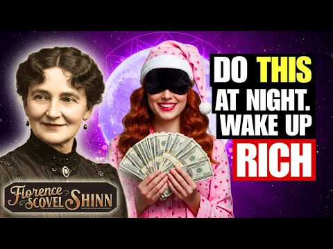 Do THIS Every Night Before Sleep and Wake Up Rich | Florence Scovel Shinn