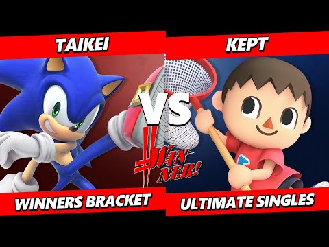 WINNER! Period - Taikei (Sonic) Vs. kept (Villager) Smash Ultimate - SSBU