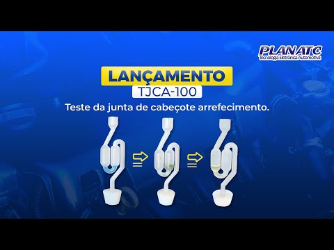 Teste de Junta de Cabeçote de Arrefecimento para Motores Gasolina e Diesel PLANATC-TJCA-100 - Video