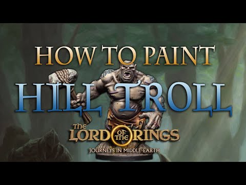 Sorastro's The Lord of the Rings Painting Series Ep.4: Hill Troll