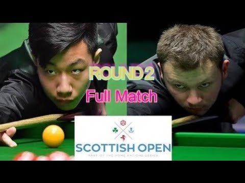 Yang Gao vs Zak Surety-Round 2-2020 Snooker Scottish Open