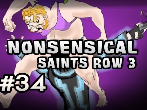 Nonsensical Saints Row The Third w/Sp00n Ep.34 - Unethical Pandas