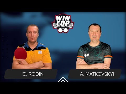 10:00 Oleksii Rodin - Andrii Matkovskyi 16.10.2024 WINCUP Advanced. TABLE 1