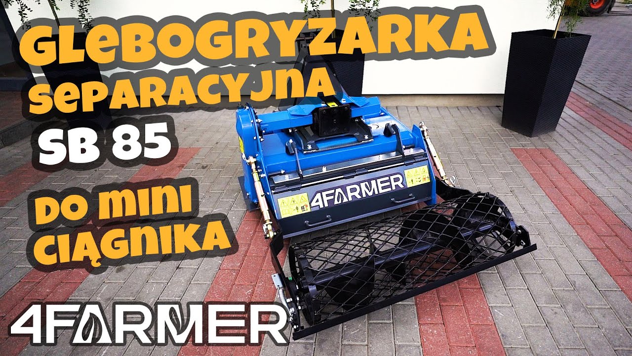 Glebogryzarka separacyjna SB 85 4FARMER :: Traktor.com.pl