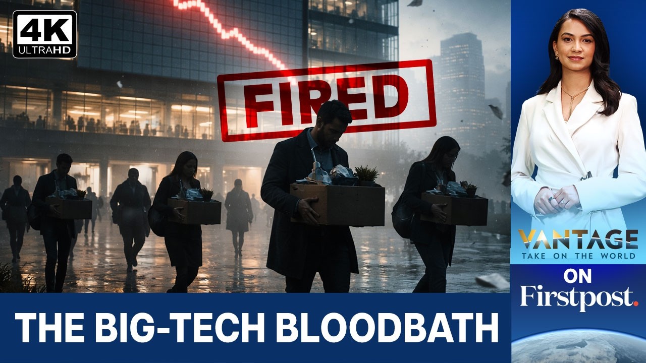 Meta Plans 'Biggest Layoffs in History' | Amazon, Snap Lead AI Job Cuts | Vantage on Firstpost | 4K