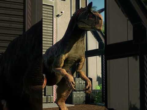 CARNORAPTOR RELEASE ANIMATION - Jurassic World Evolution 2 (mod)