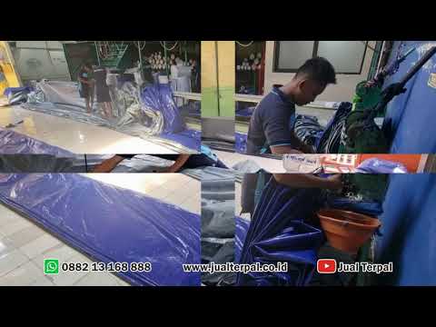 Jual Terpal - Terpal Plastik A5 Uk. 25m x 26m Untuk Tutup Tongkang