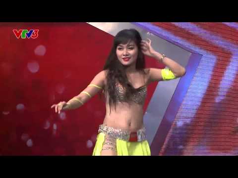 Vietnam's Got Talent 2014 - Tiết mục múa bụng khiến BGK Huy Tuấn "ngã gục" - TẬP 2 - Trịnh Huyền