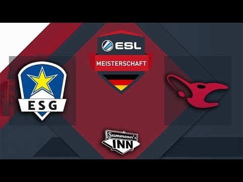 LoL - ESG vs MOUZ | ESL Wintermeisterschaft 2018, Spieltag 2