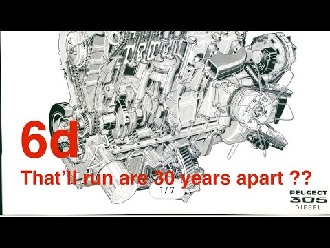 Not started in over 30 years!! Rebuilding the Peugeot’s diesel engine 