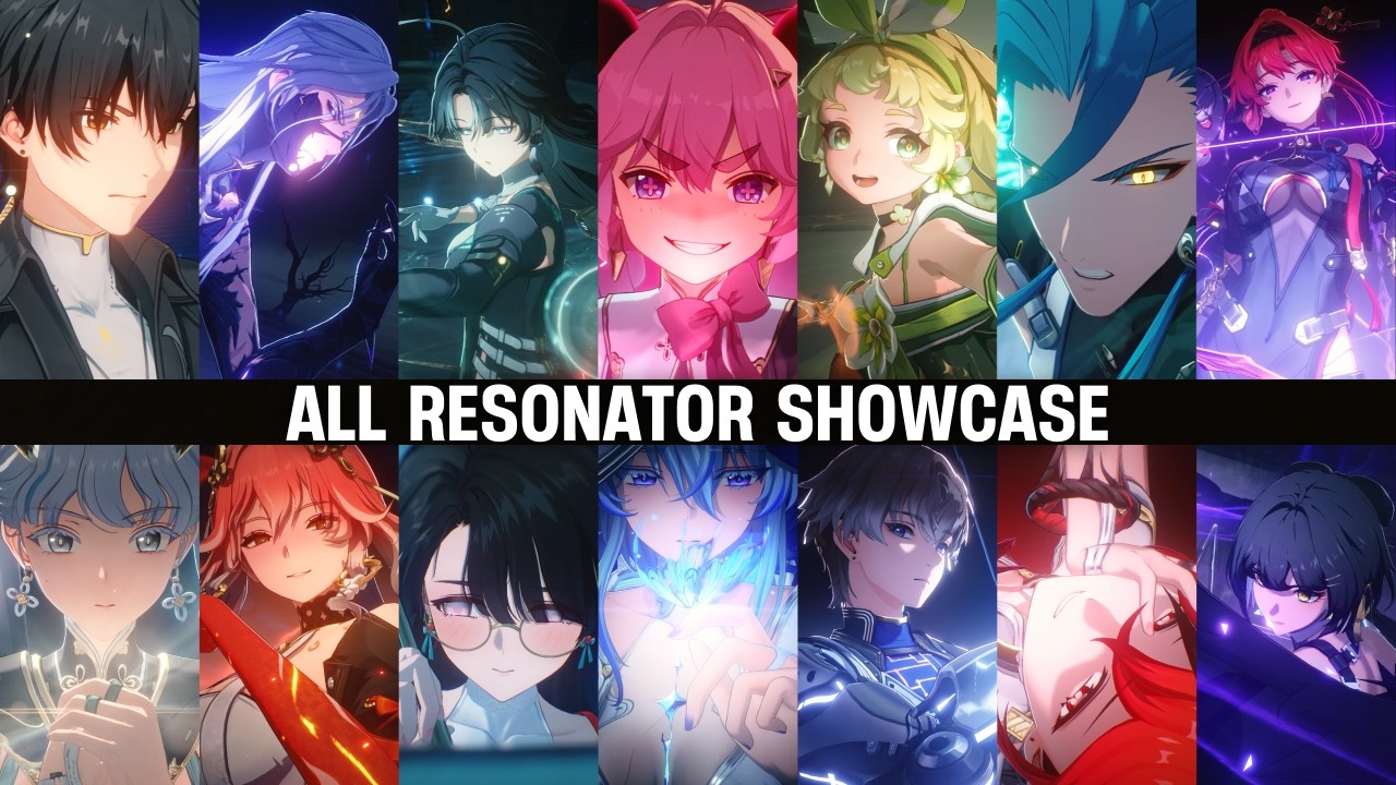 Wuthering Waves — All 1.X Character Gameplay Showcase