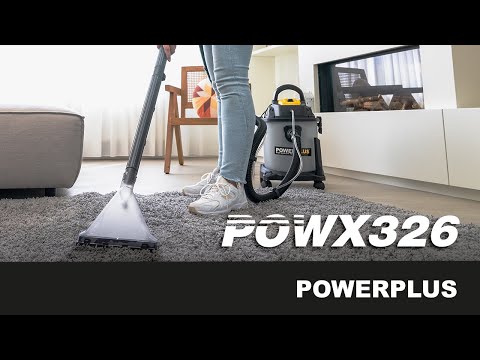 Powerplus POWX326 aspirateur/nettoyeur de tapis avec sac humide