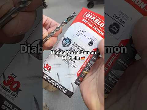 Diablo Metal Demon Drill Bits - Made in Germany