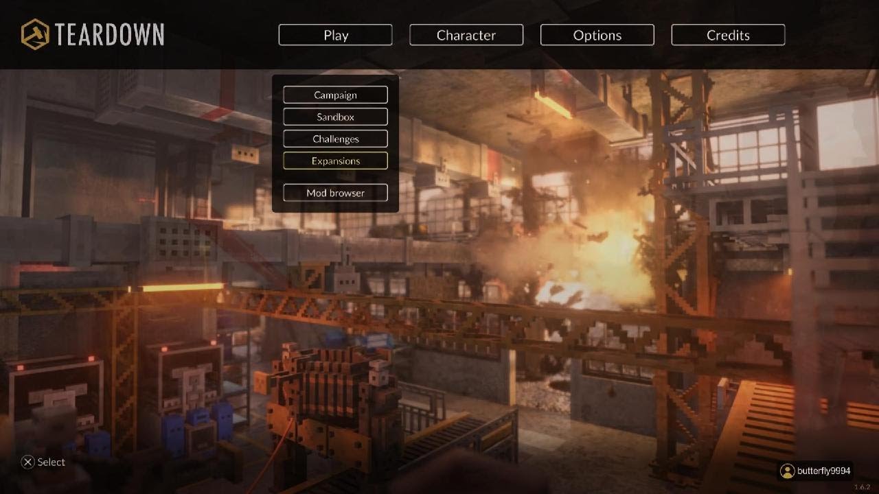 How to get mods in Tear down PS5