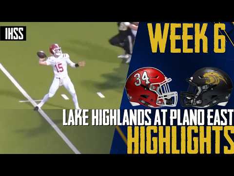 Lake Highlands Edges Plano East 21-14 in District Opener on Thibodeaux's 3 TDs