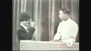 Sammy Davis, Jr. and Nat King Cole Perform a Silent Movie Parody, 1957