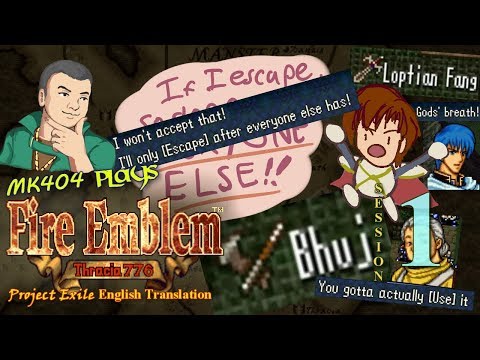 MK404 Plays Fire Emblem: Thracia 776[Project Exile English Translation] | Stream Session 1