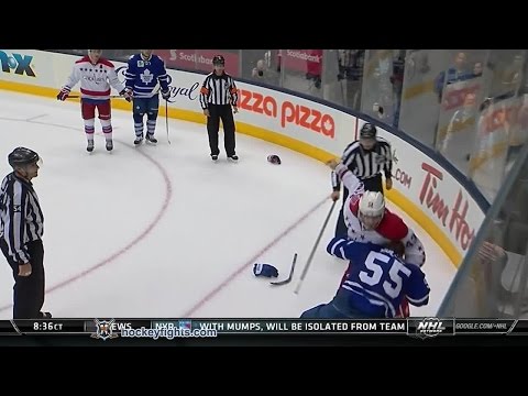 Tom Wilson vs Korbinian Holzer Nov 29, 2014