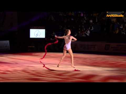 GALA: LUDANYI Laura (HUN) Ribbon "Chardash" - 2012 World Cup Kiev "Deriugina Cup" 2012-03-18 HD1080