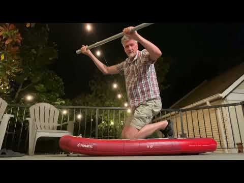 Wingfoil:  How to stand up - knees to feet