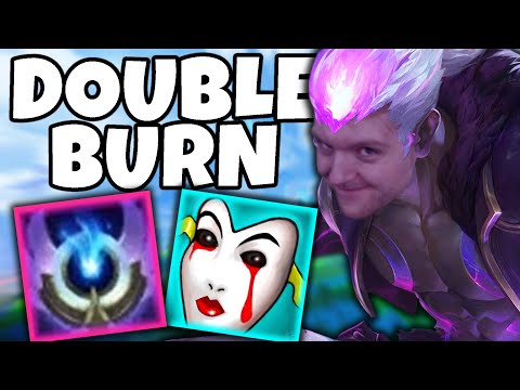 One E = 40% HP BURNED - Double Liandry's Brand Support - Full Game Commentary