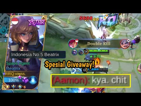 4 vs 5! Top Global Beatrix Sniper Auto Aim On! 1 Hit 5k Damage! | Supreme Beatrix