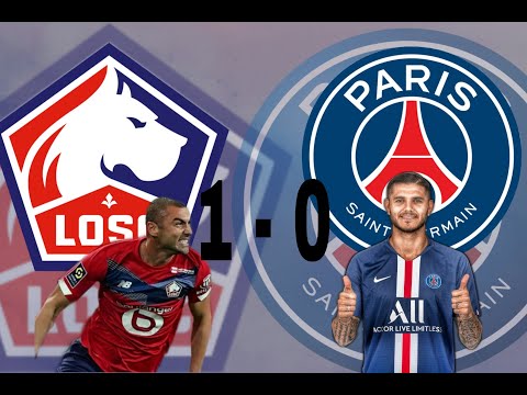 Lille vs PSG 1 - 0 Extended Highlights All Goals Trophée des Champions 02.08.2021