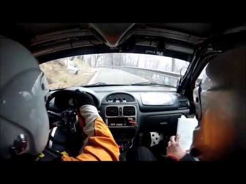 24° Rally dei laghi 2015 (PS9 Settetermini), Lenzi Mattia e Lotti Luca (Renault Clio RS Ph1 N3)
