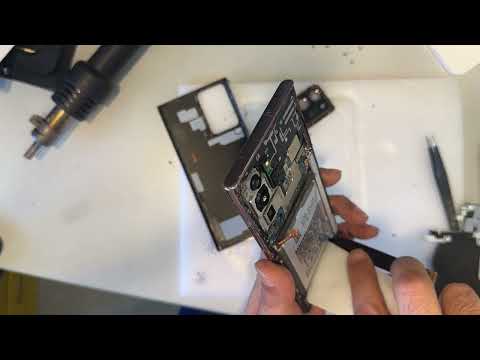 Samsung Galaxy Note 20 Ultra N986B Battery Replacement Akku austauschen Akku aufgebläht?