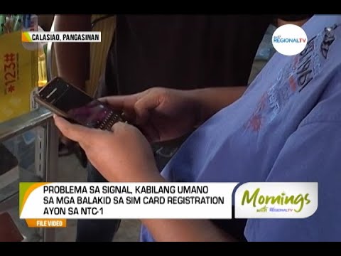 Mornings with GMA Regional TV: Sim Card Registration