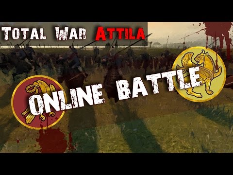 The Power of Pushtigban! | Sassanids vs WRE | Total War Attila Online Battle