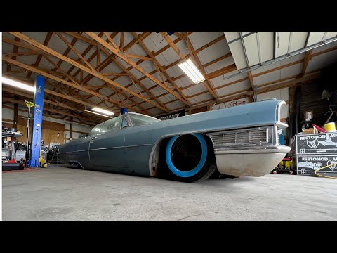 Justin's 1965 Cadillac DeVille Convertible - Air Ride Installation