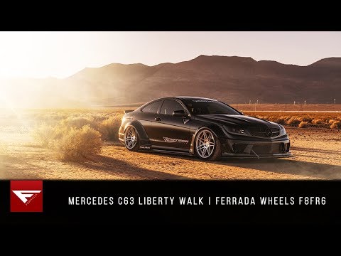 Mercedes C63 Liberty Walk | Desert Demon | Ferrada Wheels F8FR6