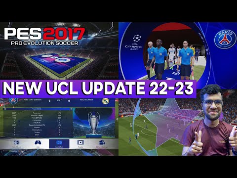 PES 2017 | NEW CHAMPIONS LEAGUE UPDATE 22-23
