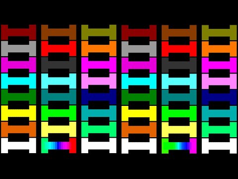 Shutter Crush 26 Colors Worms Survival Race in Algodoo